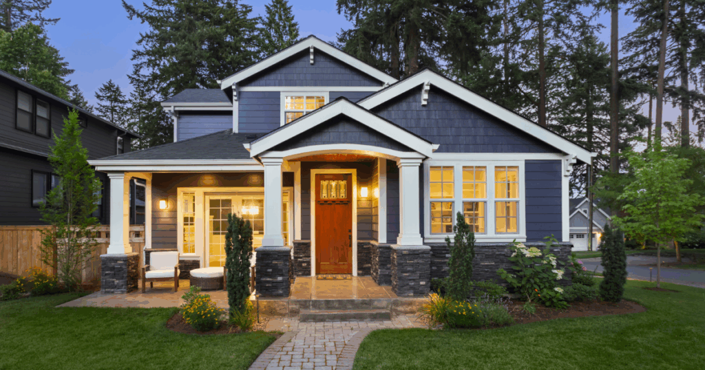 Image of a home with home insurance